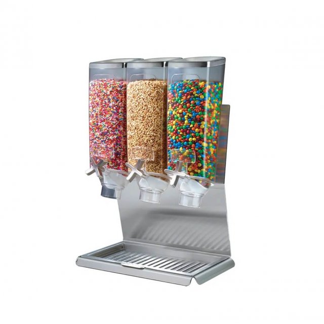 Διανεμητής Δημητριακών Τριπλός 3x3,79L Rosseto EZ-PRO™ ΕΖ51377