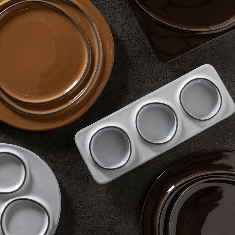 Σκεύος Oρθογ. 2πλο 19cm Costa Nova Ambar Ecogres® White