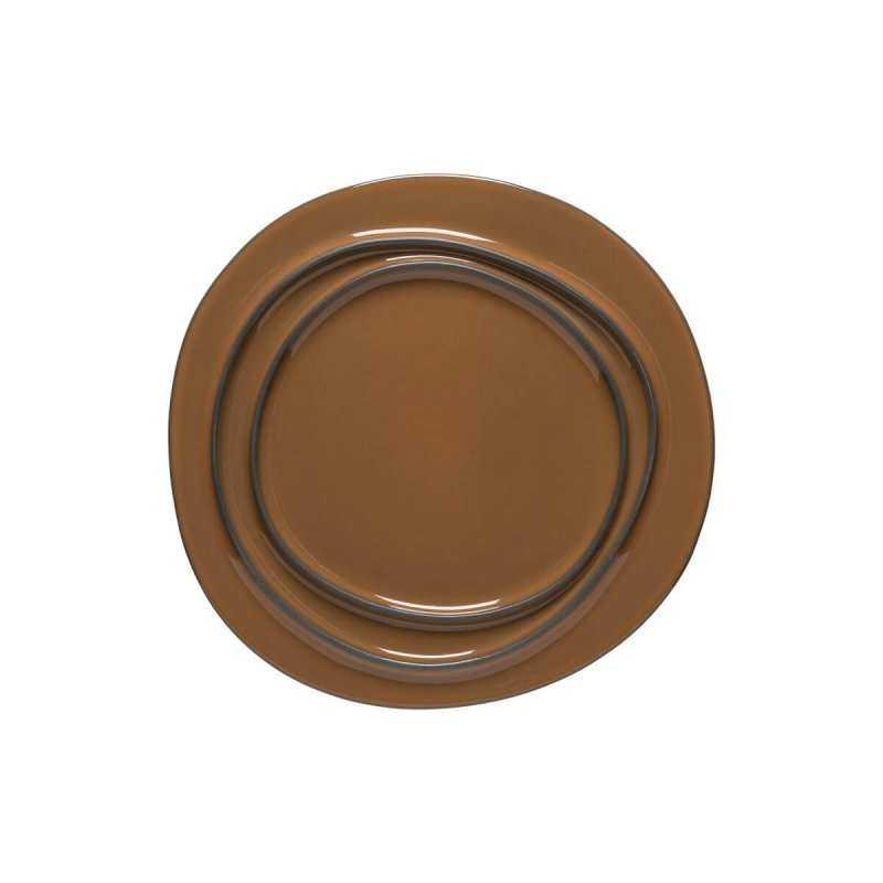 Πιάτο Ρηχό 28cm Costa Nova Ambar Ecogres® Caramel