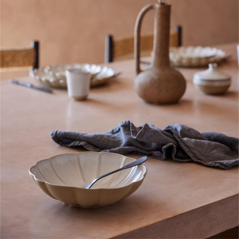 Πιάτο Βαθύ 23cm Costa Nova Marrakesh Sable Blanc