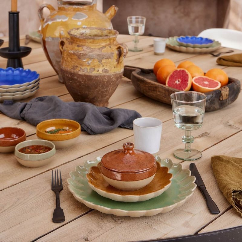 Μπολ με Kαπάκι/Casserole 12cm Costa Nova Marrakesh Cannelle