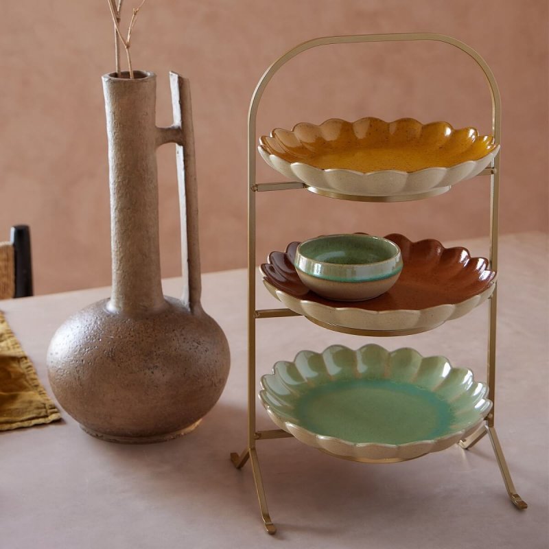 Τριπλή Bάση/riser Costa Nova Marrakesh Gold