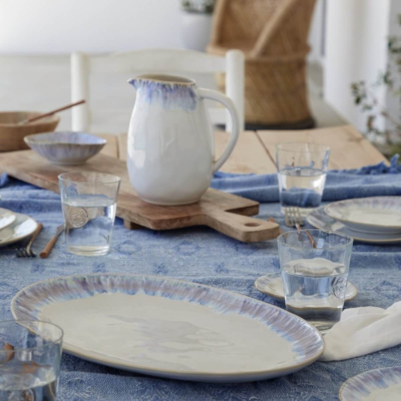 Πιατέλα Oβάλ 41cm Costa Nova Brisa Ria Blue