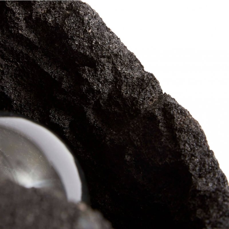 Φωτιστικό επιδαπέδιο Muubs Crust - Lava Black