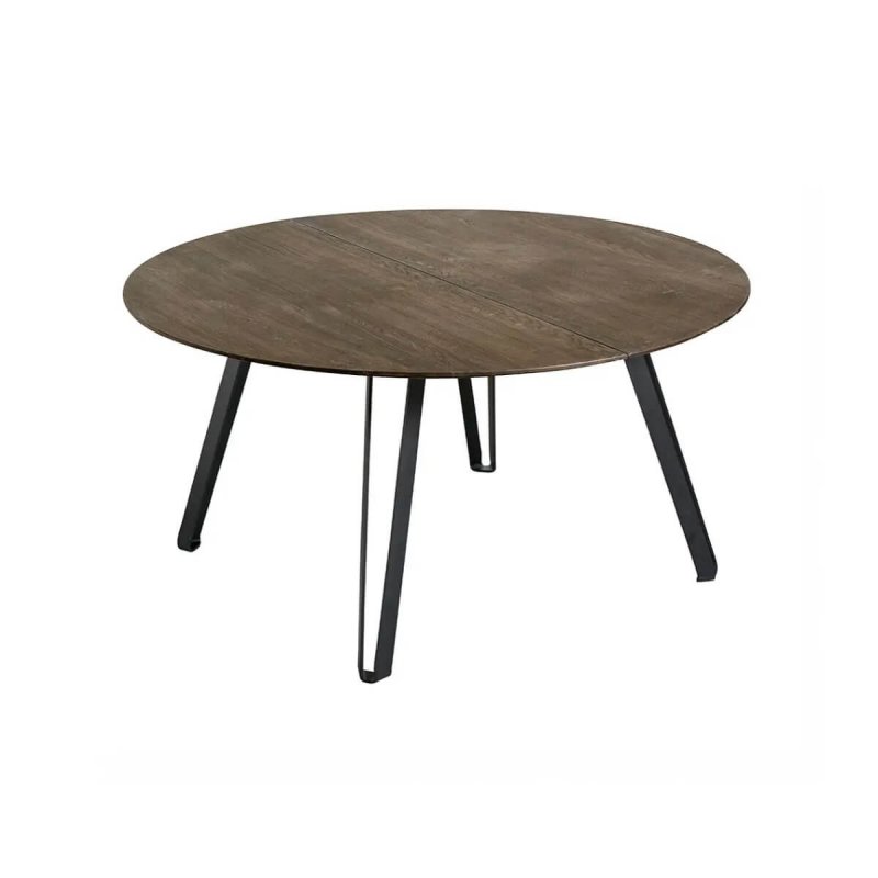 Τραπέζι στρογγυλό 120cm Muubs Space Smoked Fixed Top
