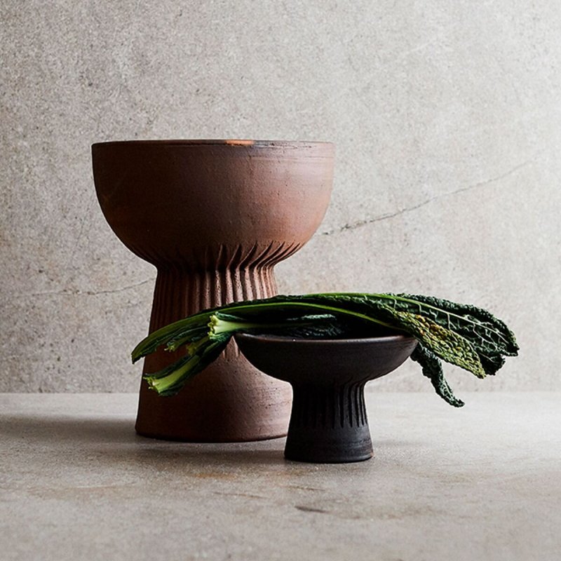 Μπολ 18cm Muubs Fire S Brown/Black Terracotta