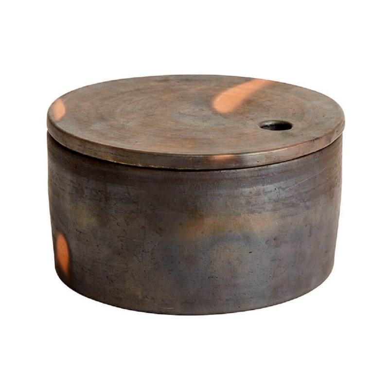 Μπολ με καπάκι 23cm Muubs Hazel L Brown/Black Terracotta