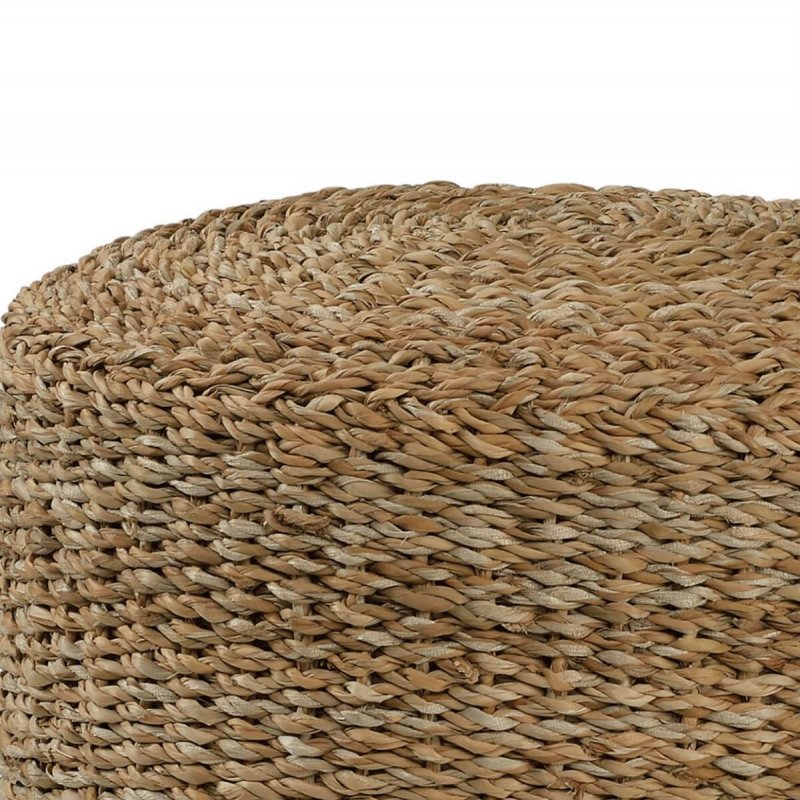 Πουφ 40cm Andrea Ethnic Natural Fiber