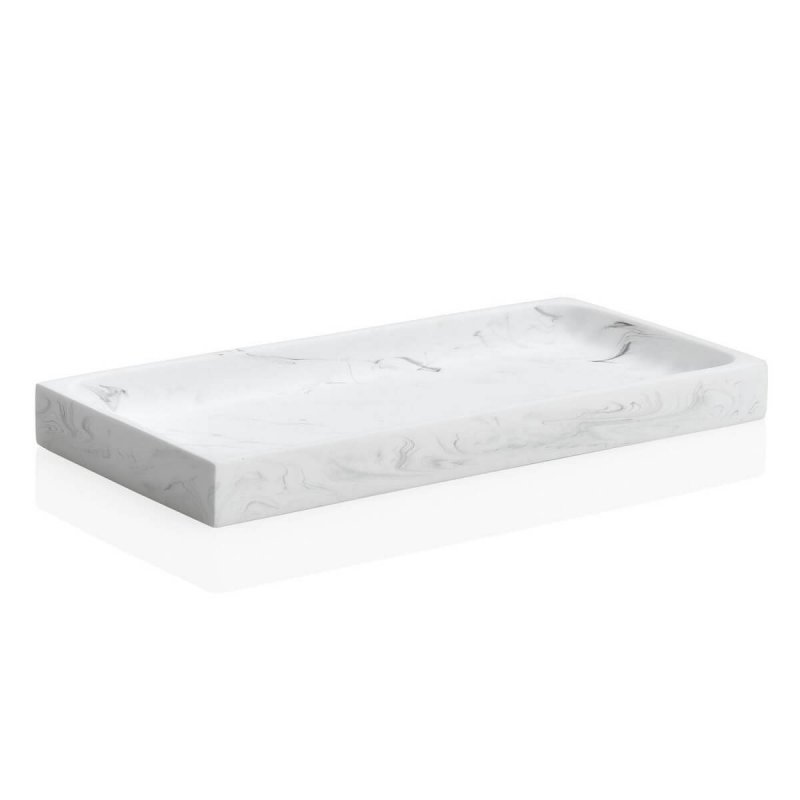 Δίσκος Amenities Andrea House White Marble Effect
