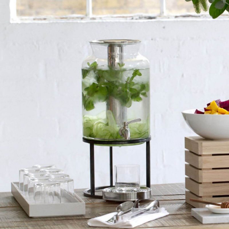 Διανεμητής Χυμού 8L σε Ανοξείδωτη Βάση Craster Tilt 