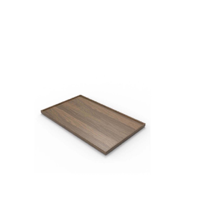 Ξύλινος Δίσκος/Καπάκι Καρυδιά 1/1GN Craster Flow Bento Walnut