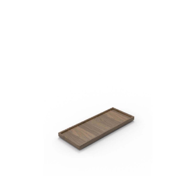 Ξύλινος Δίσκος/Καπάκι Καρυδιά 1/8GN Craster Flow Bento Walnut 