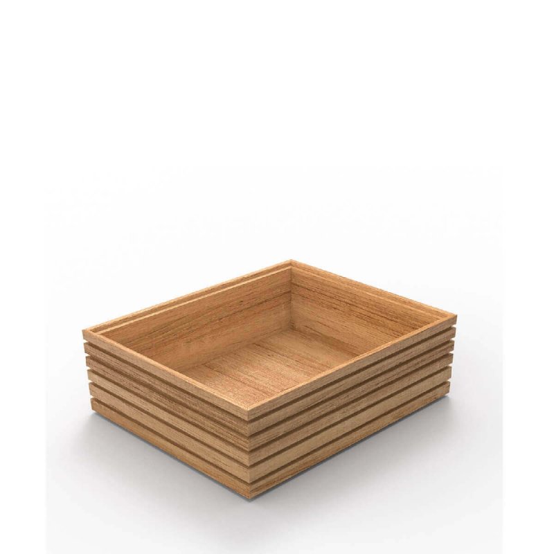 Ξύλινος Δίσκος/Κουτί Δρυς 1/2 GN-110mm Craster Flow Bento Oak