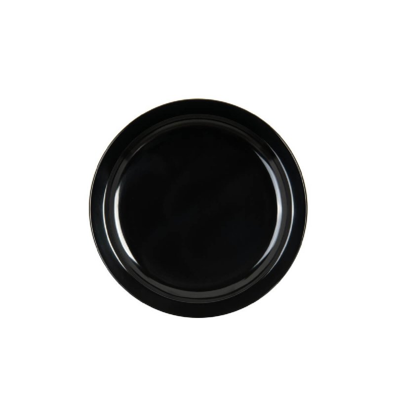 Πιάτο Ρηχό Mελαμίνης 18cm Carlisle Black