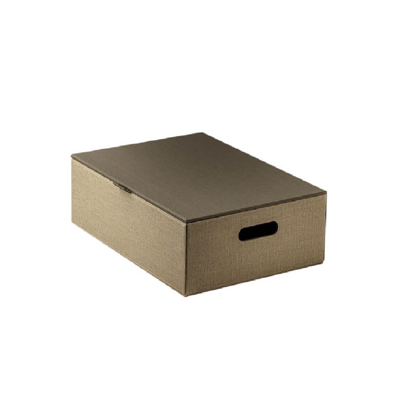 Κουτί Laundry Crown Delino - PU Leather σε διχρωμία