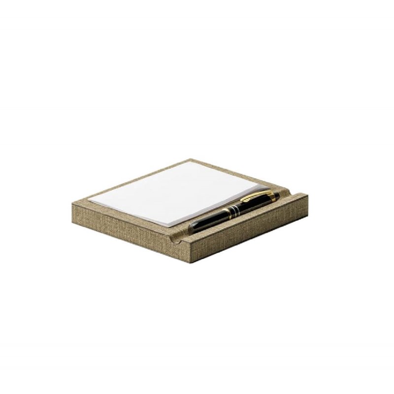 Notepad Holder Crown Delino - PU Leather σε 2 χρώματα