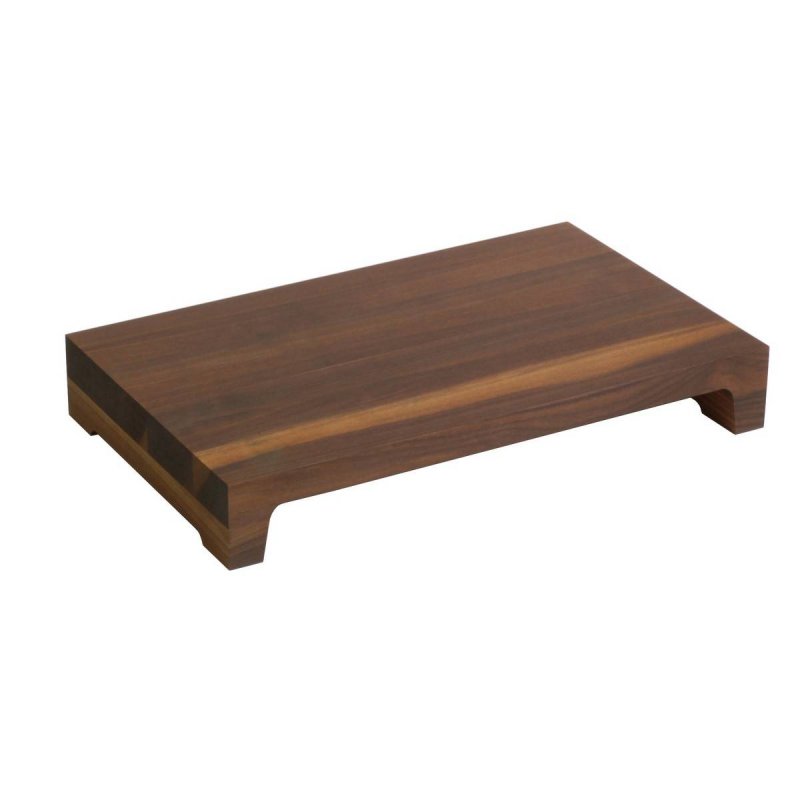 Riser Ξύλινο Μεσαίο Μακρύ 53x32,5x8cm Craster Grand Patisserie Walnut