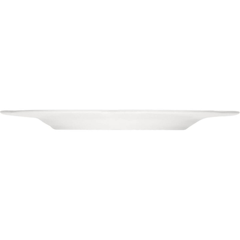Plate flat 20cm round w/rim embossed Bauscher Mozart