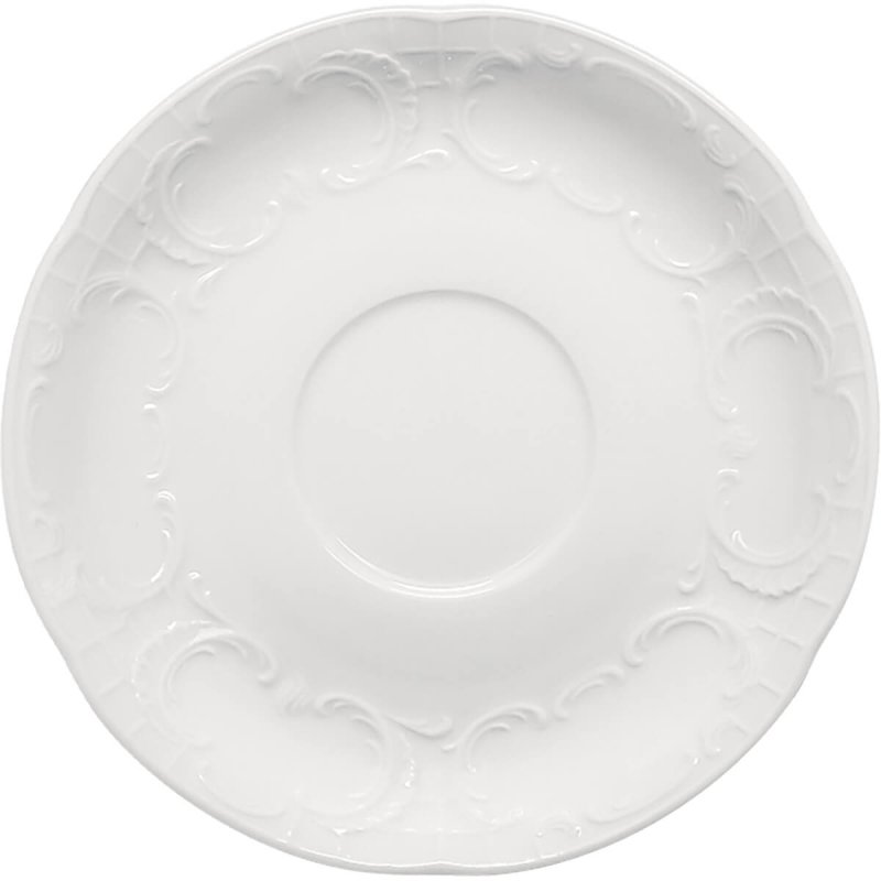 Πιατάκι 11cm με ανάγλυφο χείλος για φλιτζ.90ml Bauscher Mozart