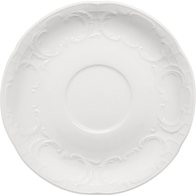 Saucer 11cm round embossed Bauscher Mozart