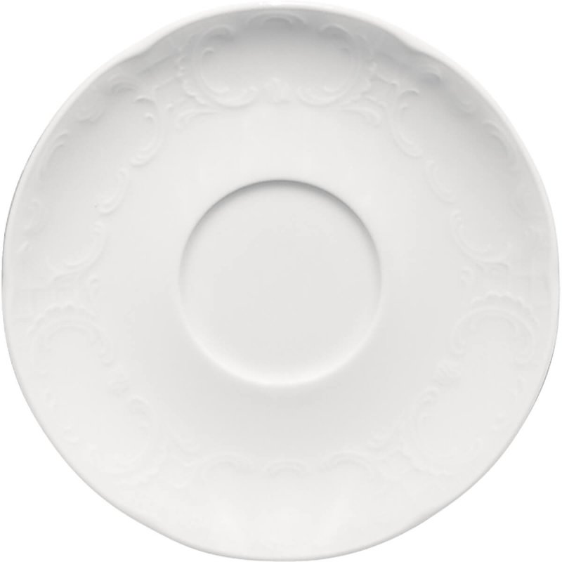 Combi saucer 16cm round embossed Bauscher Mozart