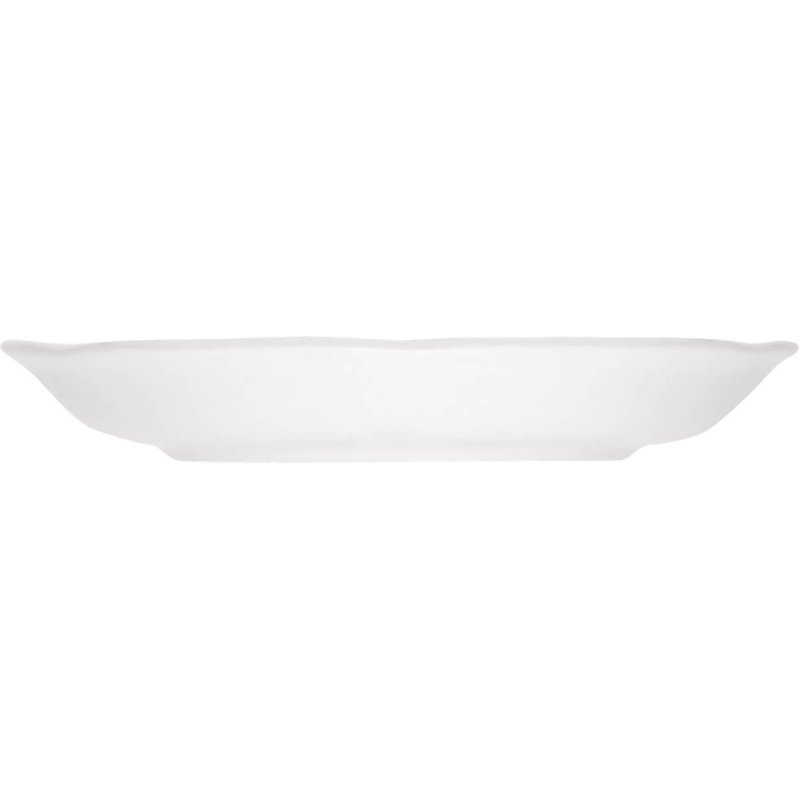 Saucer 11cm round with high rim embossed Bauscher Mozart
