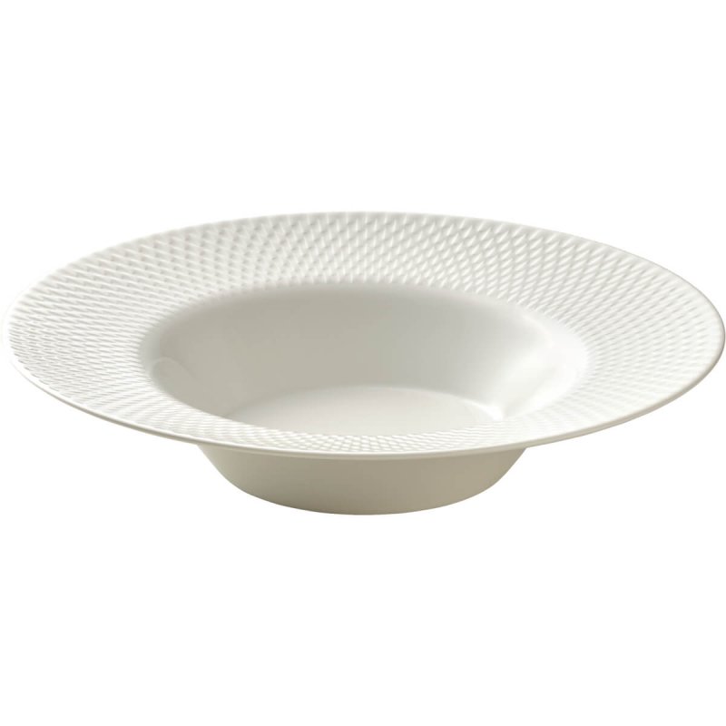 Πιάτο Βαθύ 24cm με ανάγλυφο χείλος Bauscher Purity Reflections