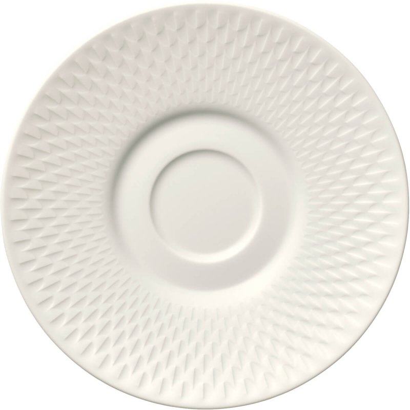 Πιατάκι Combi 17cm 2 θέσεων  με ανάγλυφο χείλος Bauscher Purity Reflections