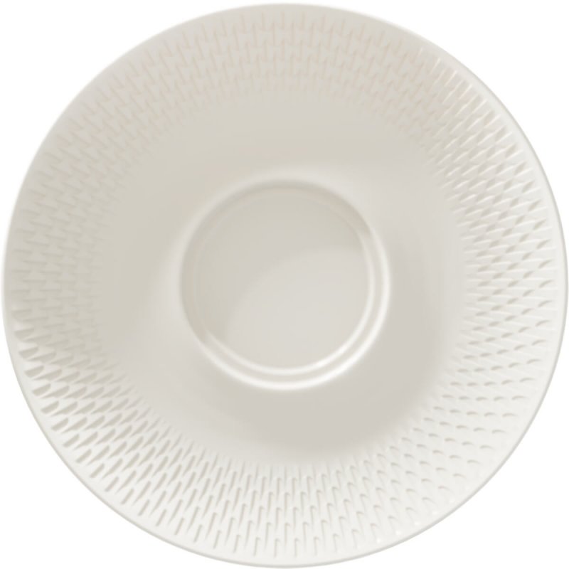 Πιατάκι Combi 21cm 2 θέσεων  με ανάγλυφο χείλος Bauscher Purity Reflections