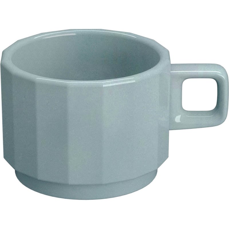 Cup 90ml stackable Bauscher Edge Sea
