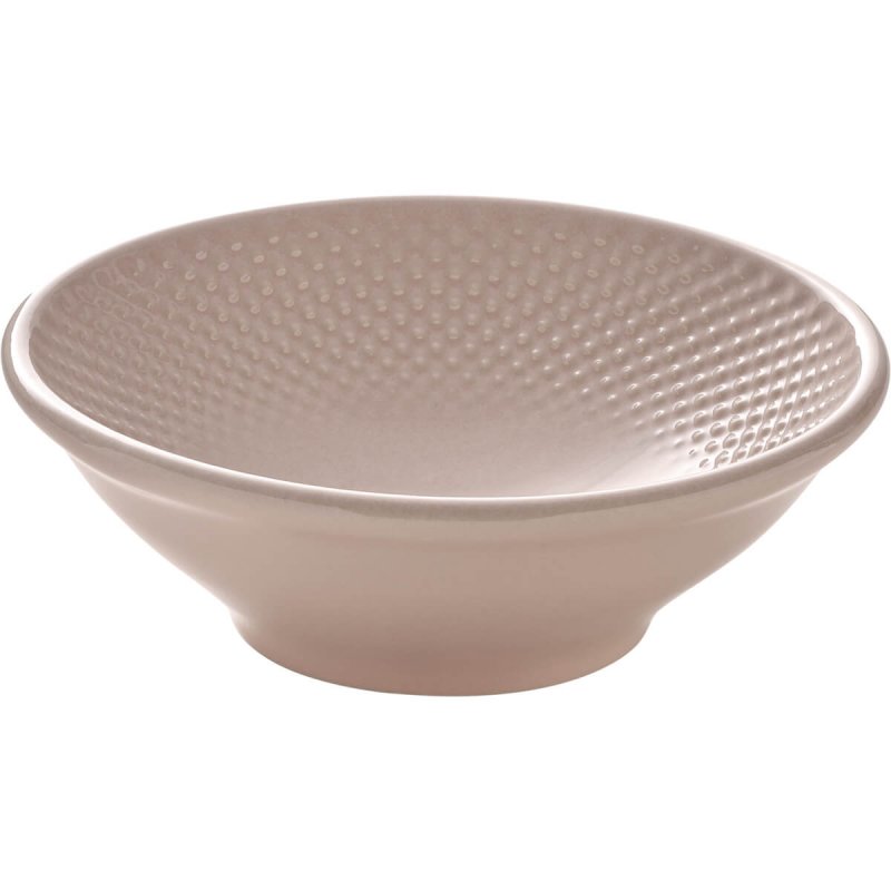 Bowl 16cm round embossed Heart & Soul Pine Blush