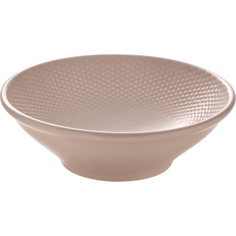 Bowl 20cm round embossed Heart & Soul Pine Blush
