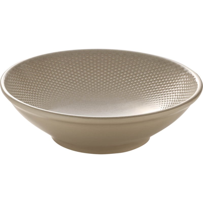 Bowl 24cm round embossed Heart & Soul Pine Almond