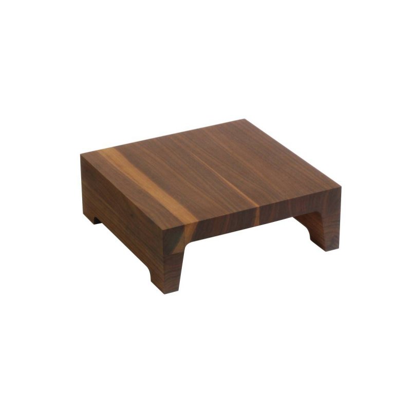 Riser Ξύλινο Μεσαίο 32,5x32,5x11,5cm Craster Grand Patisserie Walnut