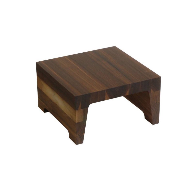 Riser Ξύλινο Ψηλό 32,5x32,5x18cm Craster Grand Patisserie Walnut 