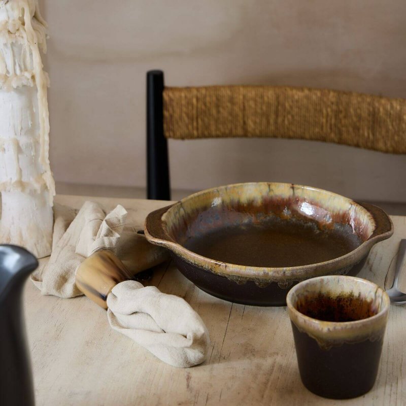 Πιάτο Βαθύ 25cm Costa Nova Poterie Mocha