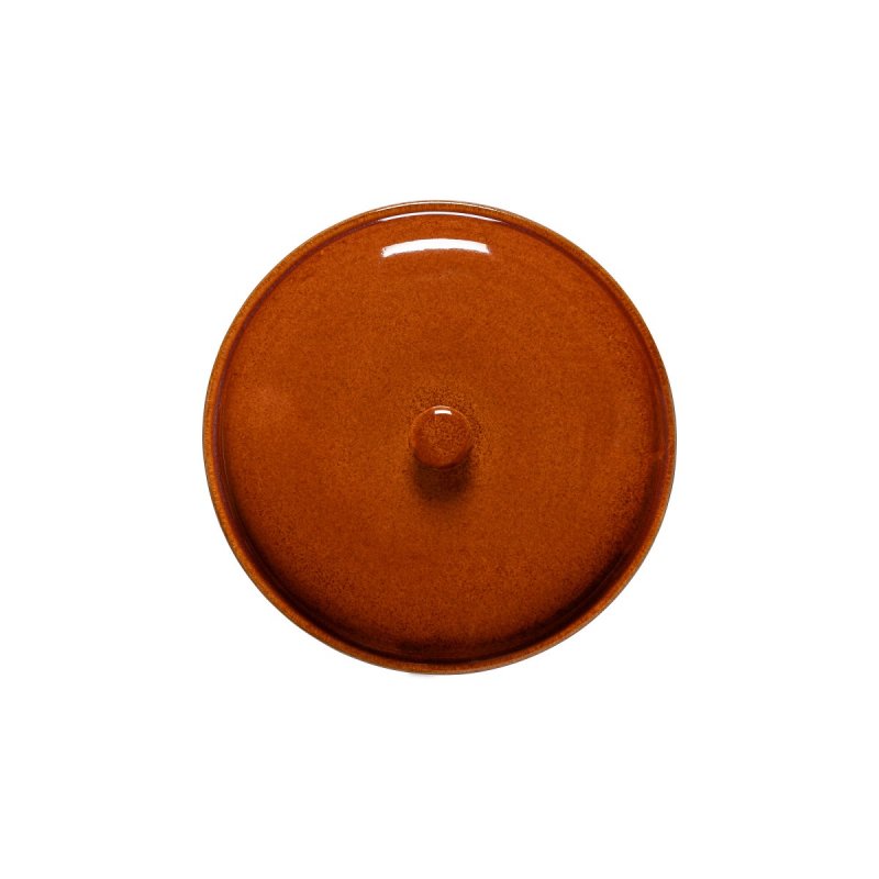 Cocotte lid 22cm Costa Nova Poterie Caramel