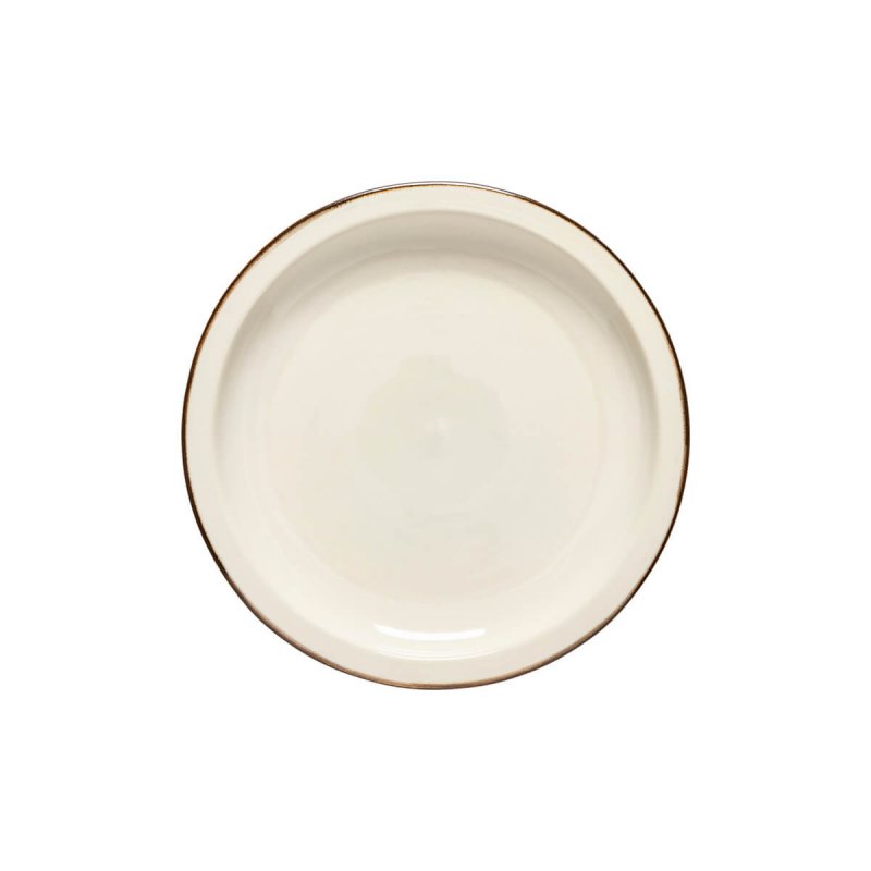 Round Plate 26cm Costa Nova Poterie Cream-Caramel