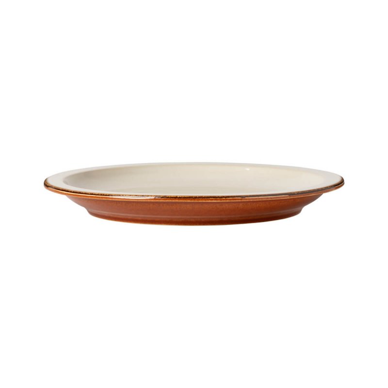 Round Plate 26cm Costa Nova Poterie Cream-Caramel