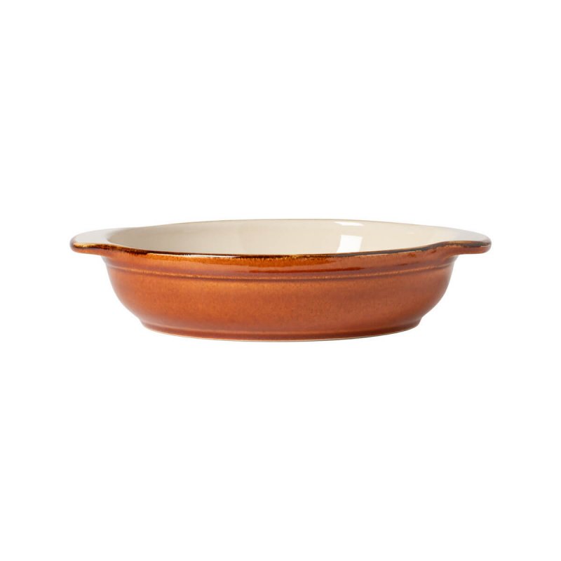Deep Round Plate 25cm Costa Nova Cream-Caramel