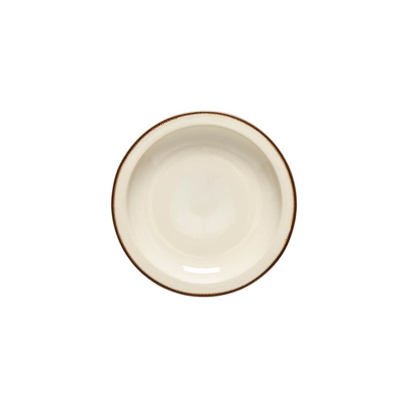 Round Plate 20cm Costa Nova Cream-Caramel