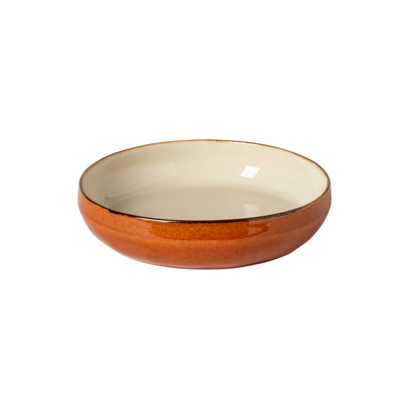 Low bowl 22cm Costa Nova Poterie Cream-Caramel