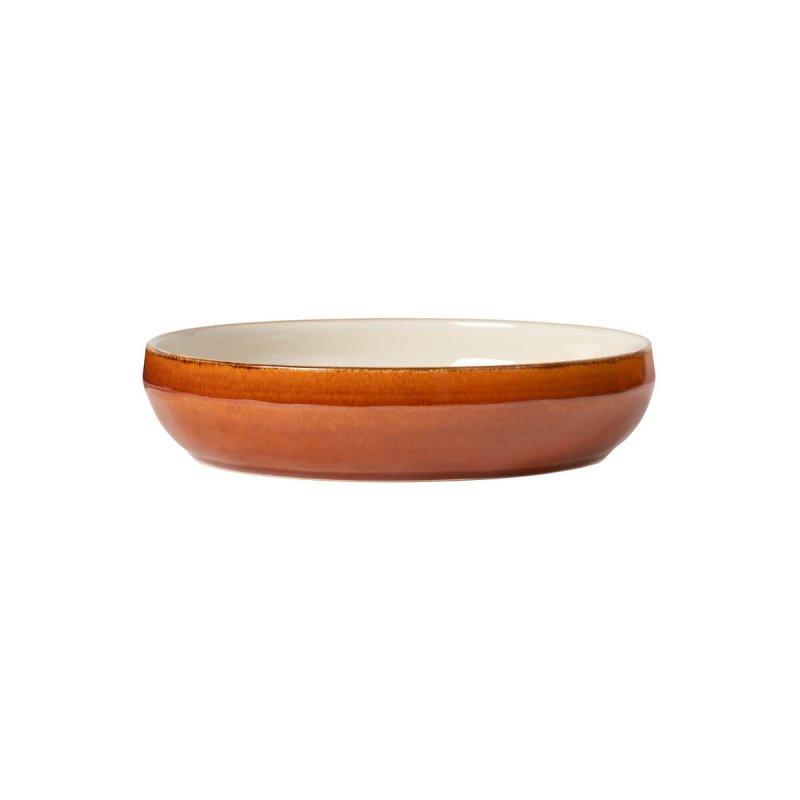 Low bowl 22cm Costa Nova Poterie Cream-Caramel