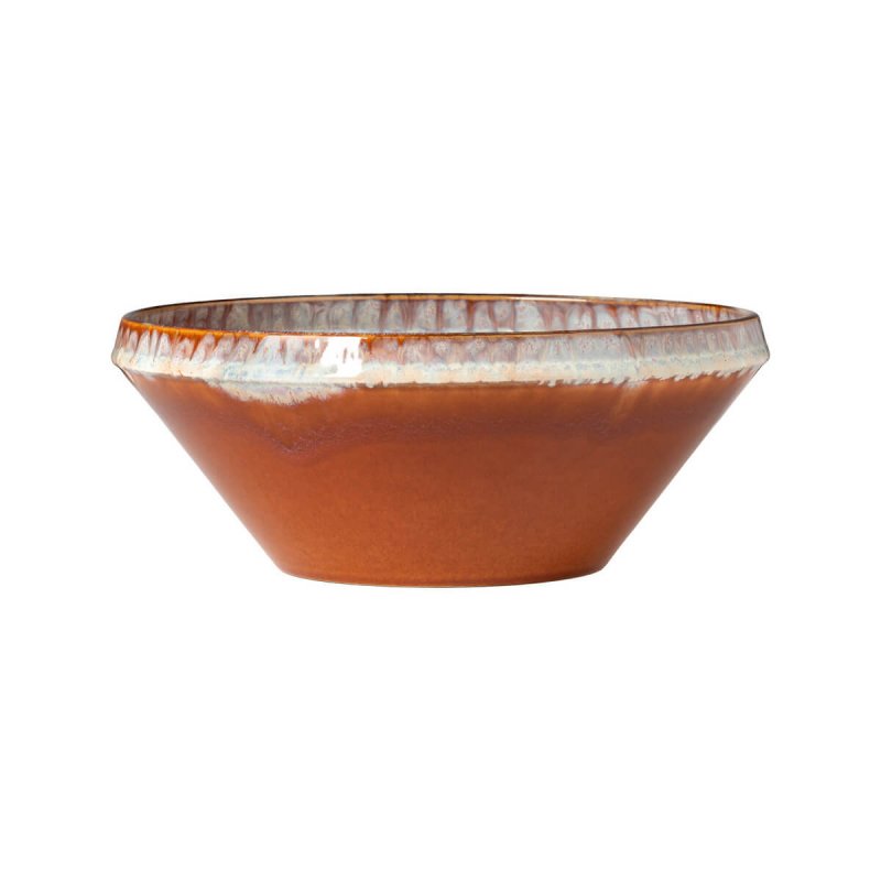 Μπολ Βαθύ 25cm Costa Nova Poterie Caramel-Latte