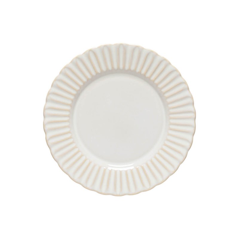 Round plate 28cm Costa Nova Cristal White