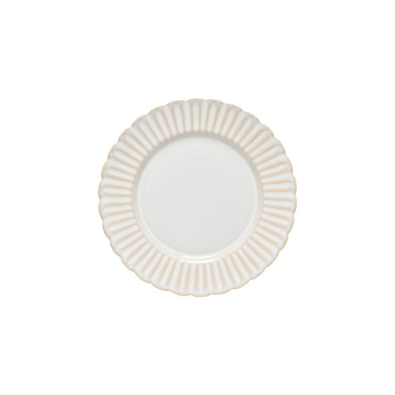 Round plate 22cm Costa Nova Cristal White