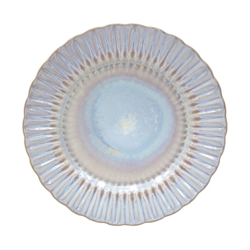 Round plate 28cm Costa Nova Cristal Nacar
