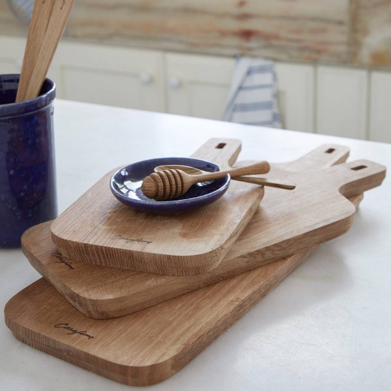 Ξύλινο πλατό 42cm με λαβή Costa Nova- Oak