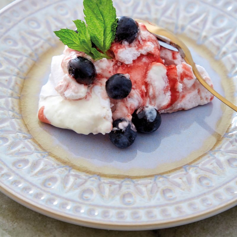 Round plate 22cm Costa Nova Cristal Nacar