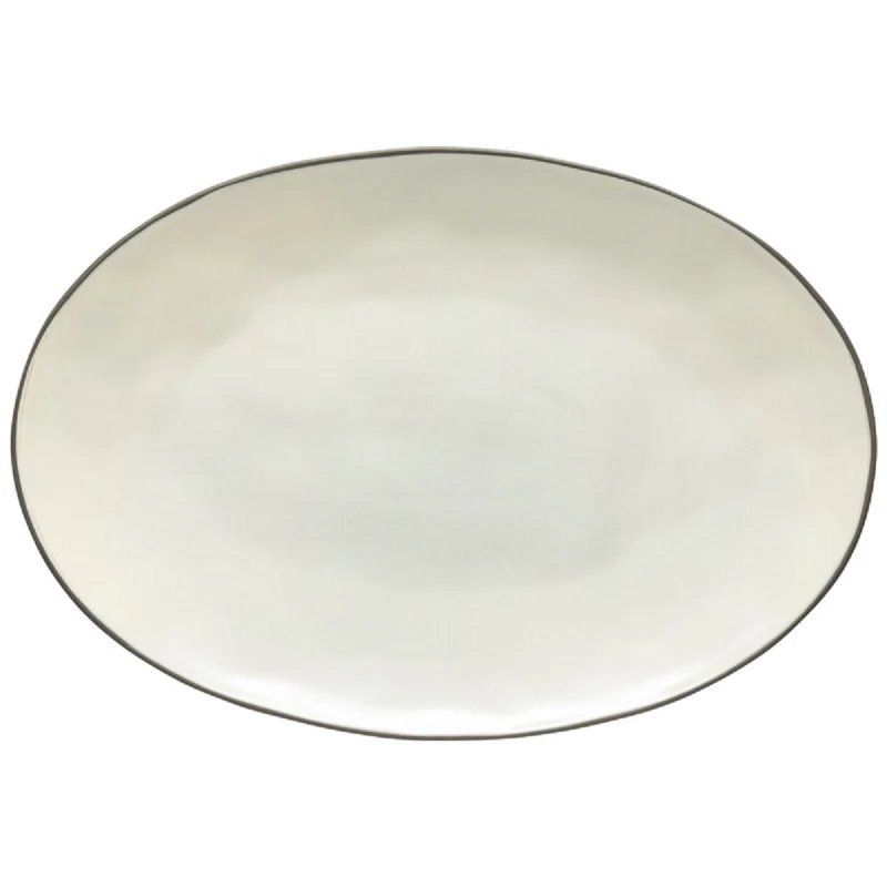 Oval Platter 45cm Costa Nova Stacked Organic Salt